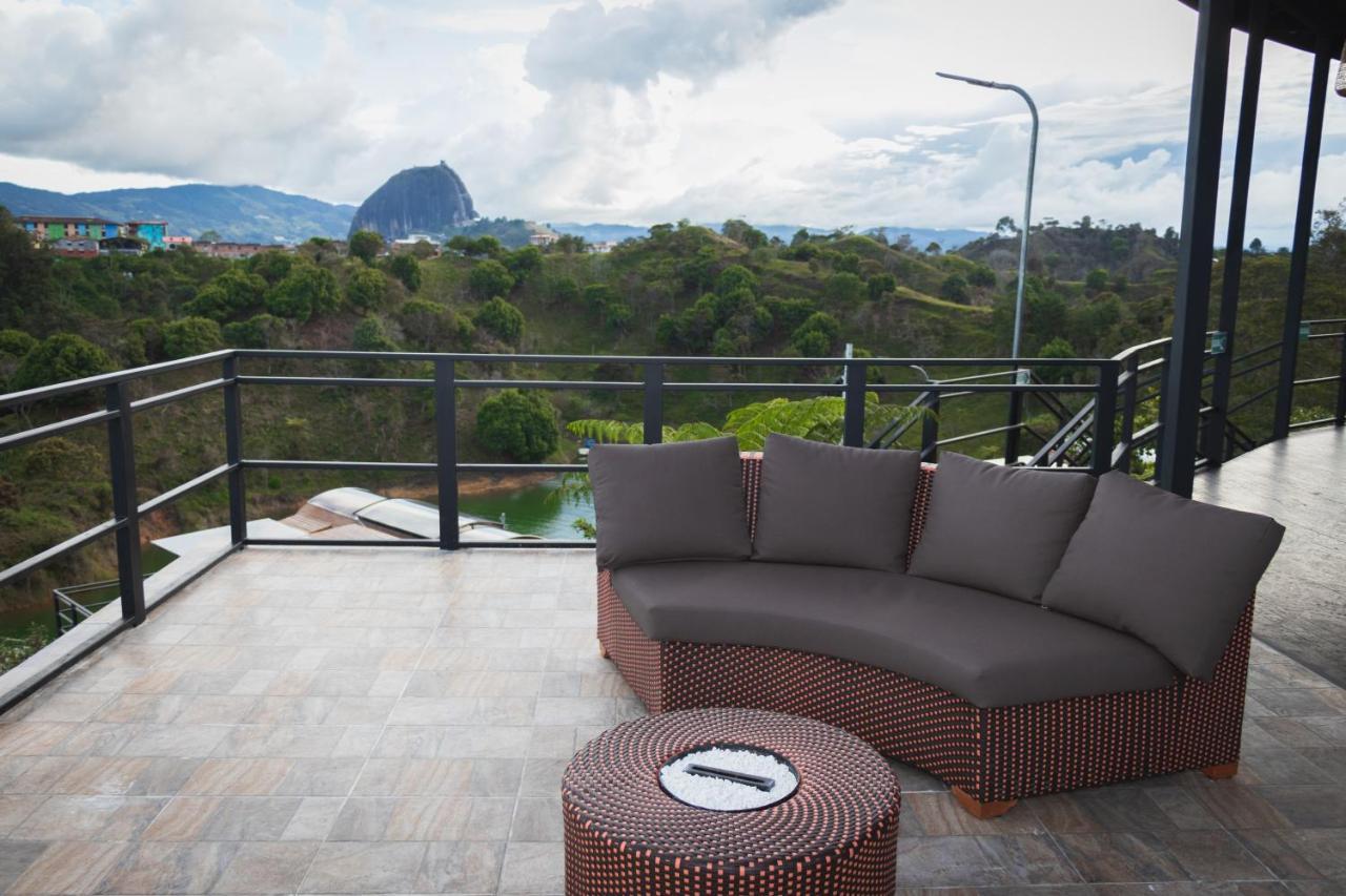 Glamping The Mountain Hotell Guatapé Exteriör bild