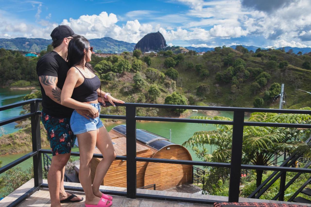 Glamping The Mountain Hotell Guatapé Exteriör bild