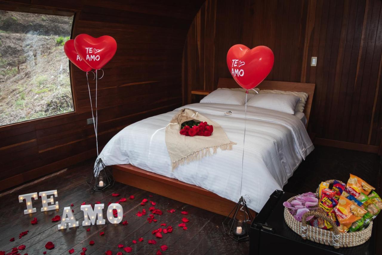 Glamping The Mountain Hotell Guatapé Exteriör bild