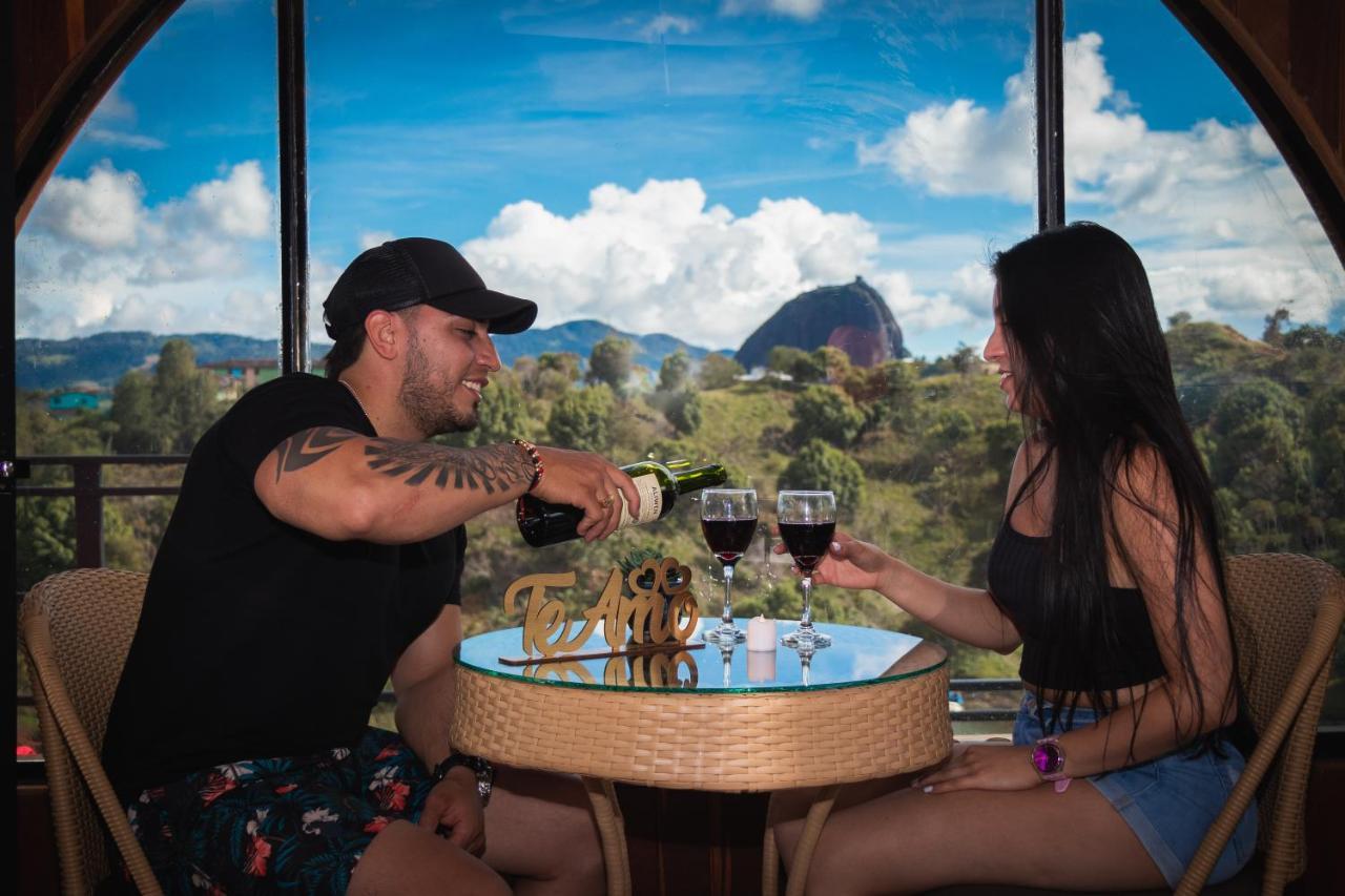 Glamping The Mountain Hotell Guatapé Exteriör bild