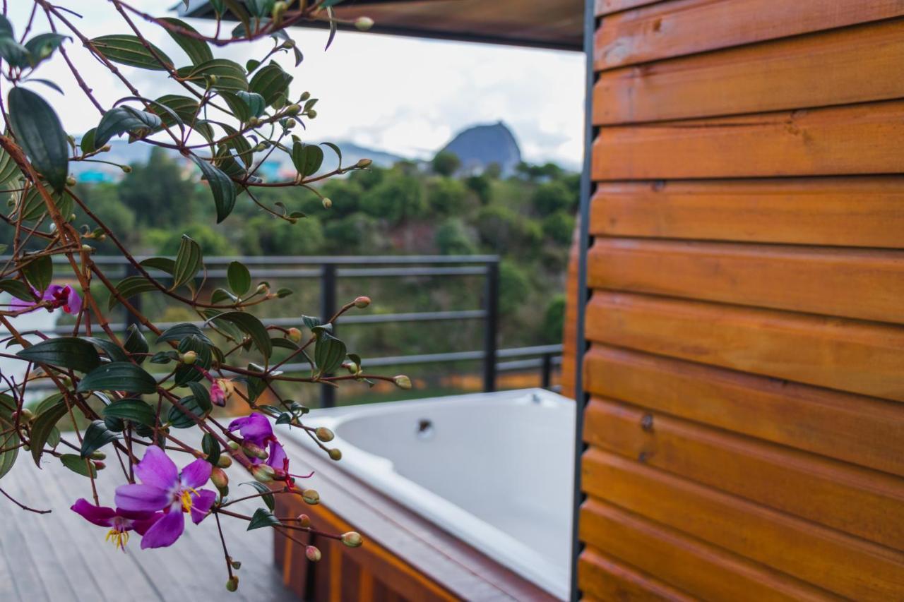 Glamping The Mountain Hotell Guatapé Exteriör bild